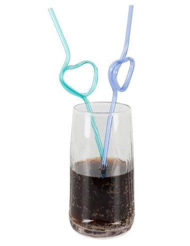 HEART Straws pack of 6