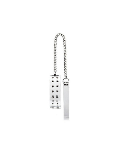 White Translucent Slave Collar with Meta acquista online su Porky's Store