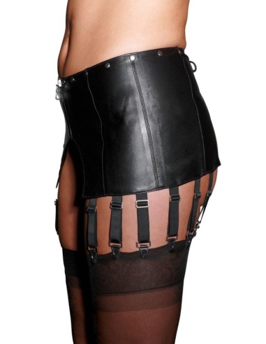 Leather Suspender Belt