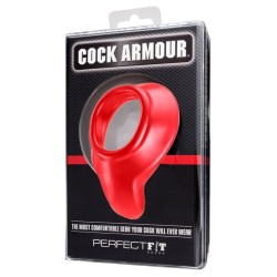 Cock Armour - Cock Ring - Red acquista online su Porky's Store