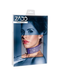 Leather Collar & Rhinestones acquista online su Porky's Store 2