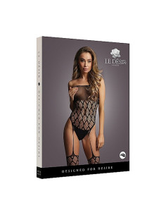 Strapless, crotchless teddy with stocki acquista online su Porky's Store 2