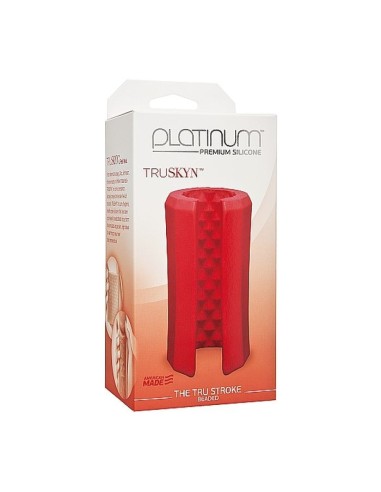 Truskyn - The Tru Stroke - Beaded - Red