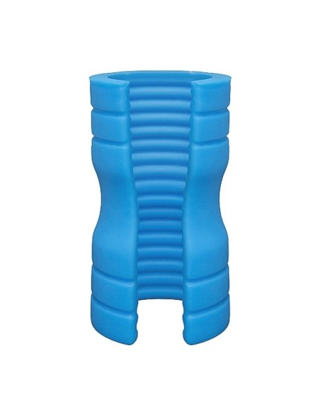 Truskyn - The Tru Stroke - Ribbed - Blue