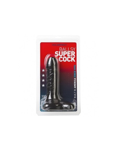 Ballsy Super Cock - 9" X 2" - Black