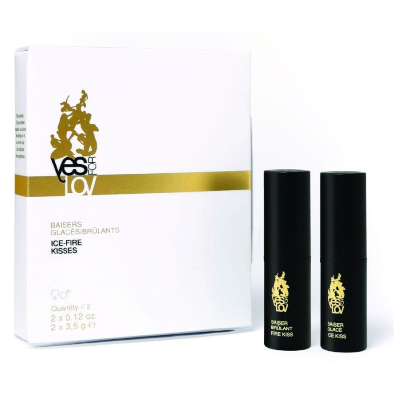 YESforLOV - Ice-Fire Kisses - 2x3,5 gr. acquista online su Porky's Store