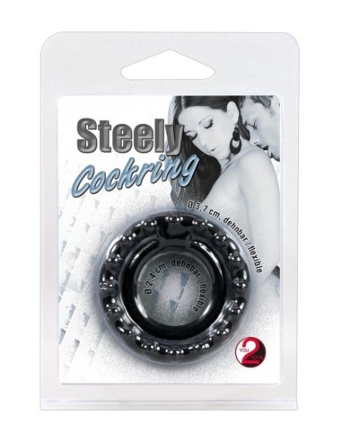 Steely Cockring black