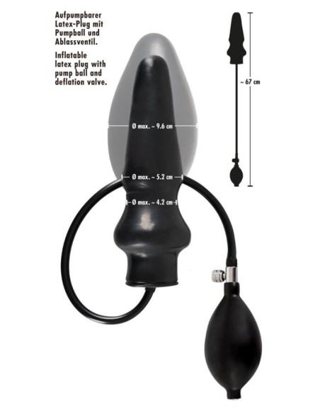 Latex Plug Inflatable