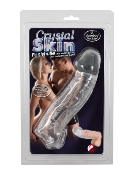 Crystal Clear Penis Sleeve wit