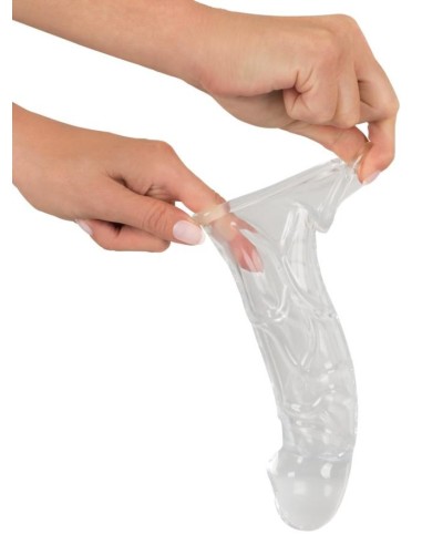 Crystal Clear Penis Sleeve wit