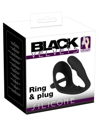 Black Velvets Ring & Plug