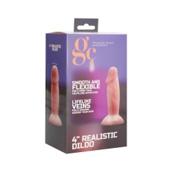 4 Inch Realistic Dildo - Flesh acquista online su Porky's Store 2