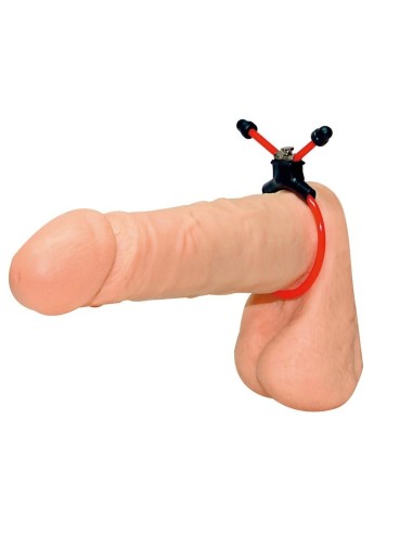 Red Sling Cock RIng