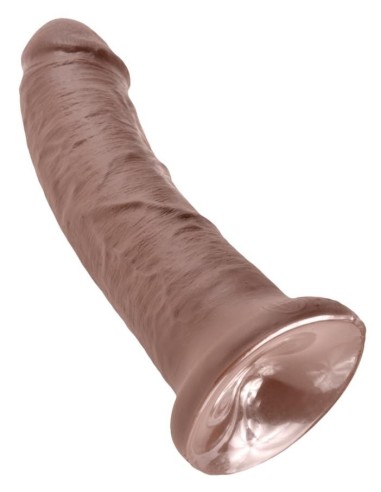 King Cock 8 inch Tan
