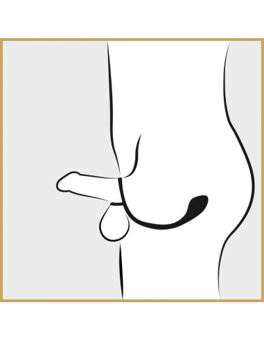 Black Velvets Cock + Ball ring