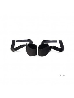 ETHEREA SILK CUFFS BLACK