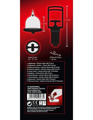 Bad Kitty Vibrating Nipple Cup