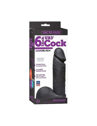 CodeBlack - Realistic UR3 Cock - 6" Cock
