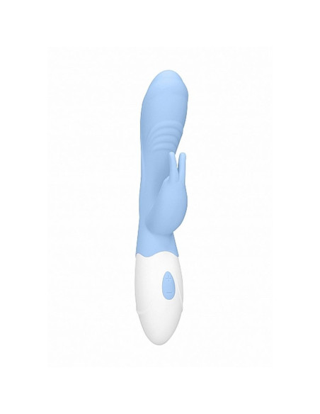 Rabbit Vibrator - Juicy - Blue acquista online su Porky's Store
