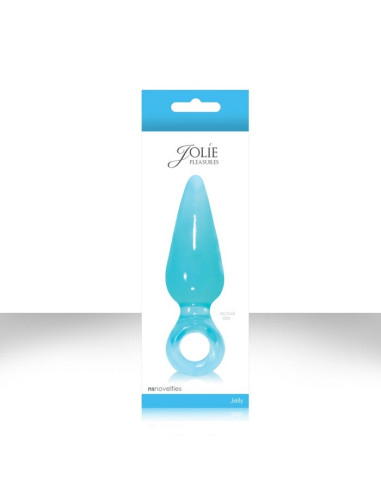 Jolie Pleasures Plug - Medium - Aqua acquista online su Porky's Store