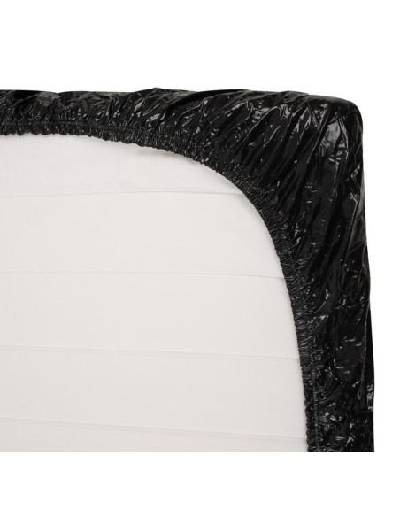 Vinyl Fitted Sheet black