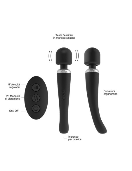 MegaWand Rechargeable-Vibromassaggiatore
