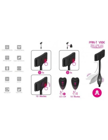 Pan T-Vibe -Vibratore donna da indossare