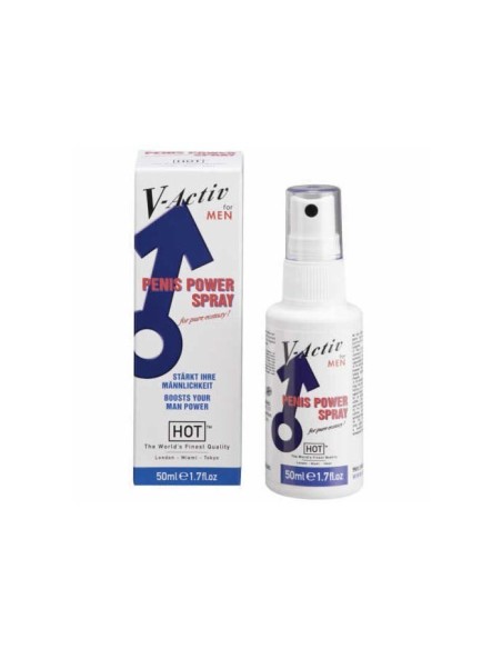 HOT V-ACTIV PENIS POWER SPRAY 50 ML