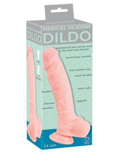 Medical Silicone Dildo 24 cm acquista online su Porky's Store