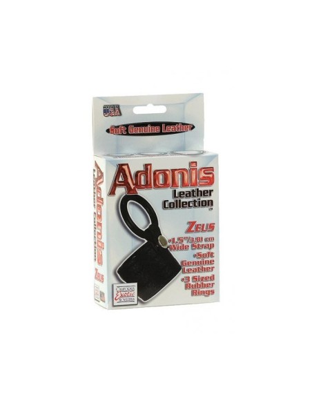 Adonis Leather Cockring Zeus