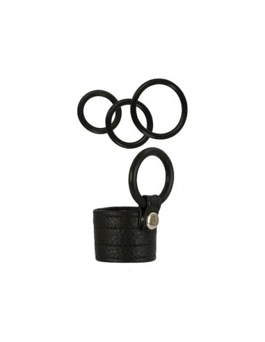 Adonis Leather Cockring Zeus