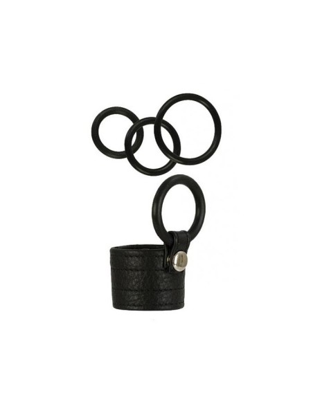 Adonis Leather Cockring Zeus