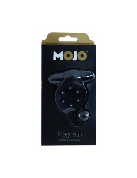MOJO MAGNETO VIBRATING COCK RING BLACK