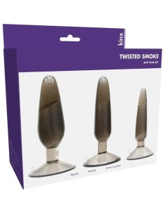 Butt Plugs 3 pcs. Jelly Smoke 2