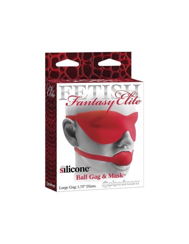 FF Elite Ball Gag and Mask Large