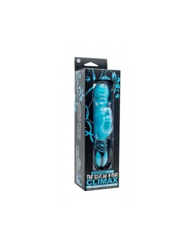 DESIGN FOR CLIMAX SILICONE VIB. BLUE