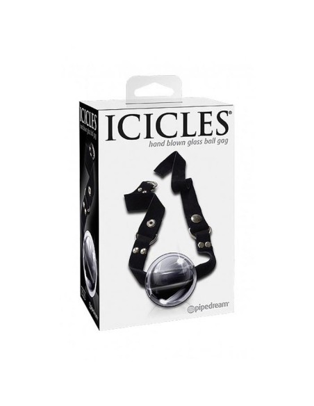 Icicles No.65 Glass Ball Gag clear