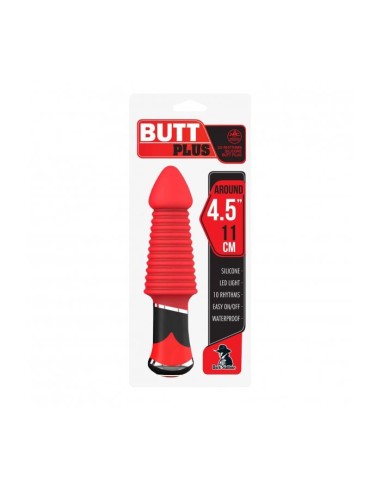 BUTT PLUS SILICONE BUTT PLUG 11 CM