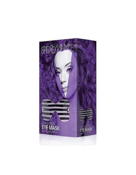 Black Translucent Eye Mask with Stitchin