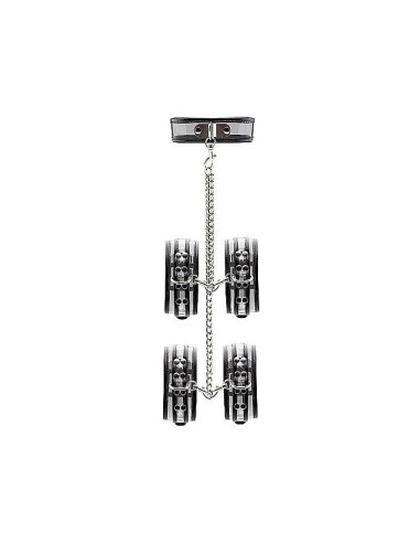 Black Translucent Neck/Wrist and Leg Res