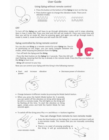 Gplug - Large - Neon Rose