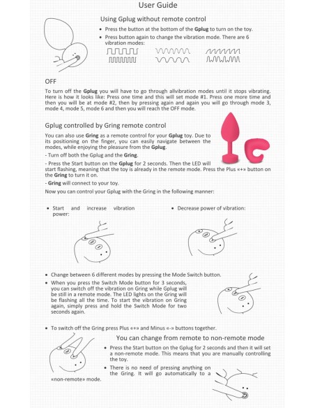 Gplug - Large - Neon Rose