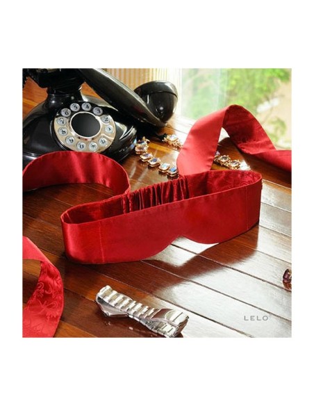 INTIMA SILK BLINDFOLD RED