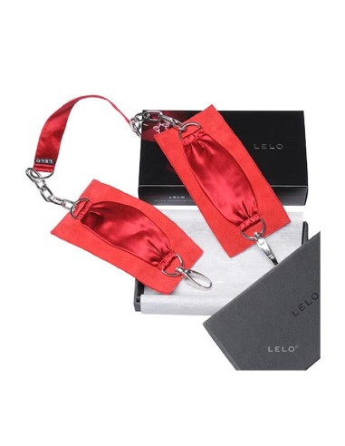 SUTRA CHAINLINK CUFFS RED