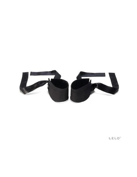 ETHEREA SILK CUFFS BLACK