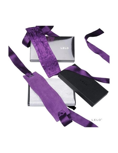 ETHEREA SILK CUFFS PURPLE