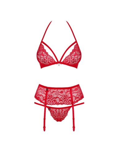 838-SEG-3 set 3-pcs  red