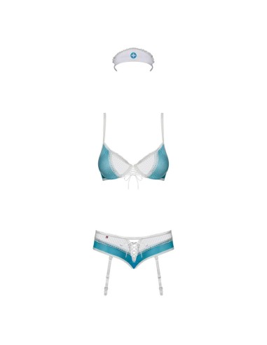 834-CST-6 nurse costume  blue
