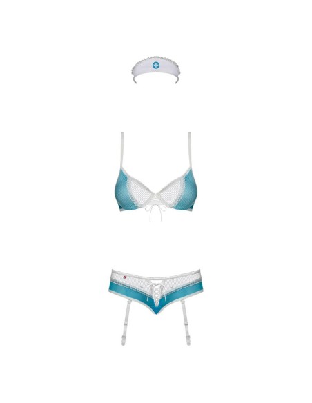 834-CST-6 nurse costume  blue