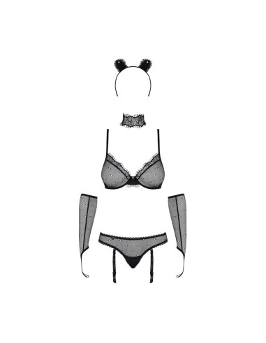 836-CST-1 catwoman costume  black